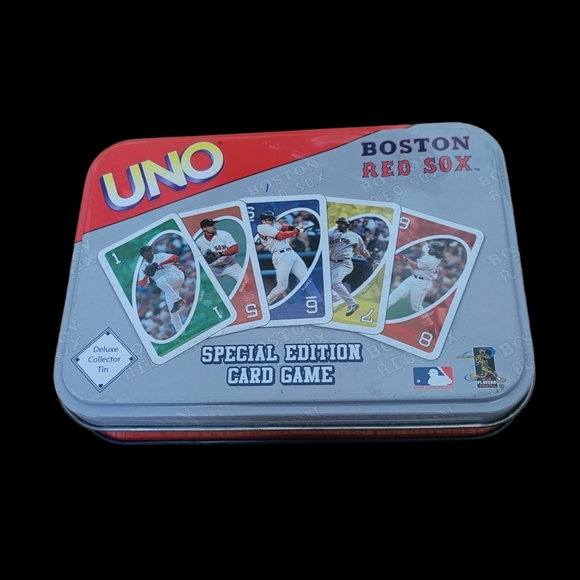 UNO Boston Red Sox Special Edition Card Game - Picture 12 of 14